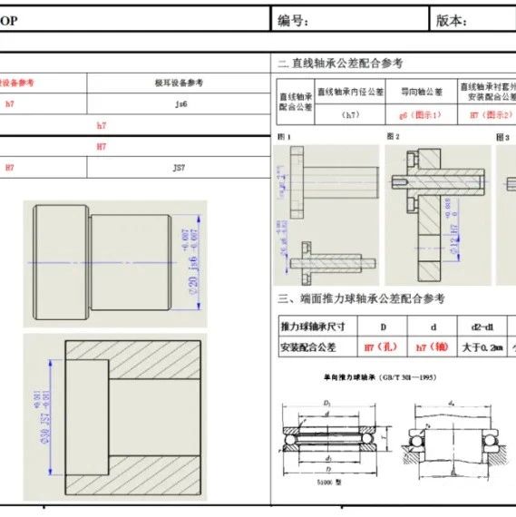 【公差配合】尺寸公差与配合选择参考规范