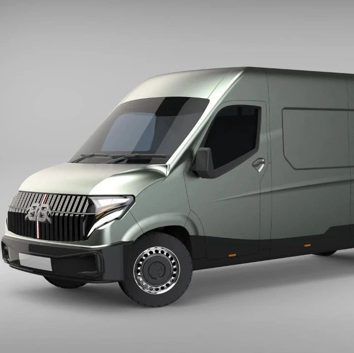 【其他车型】TBO T7 VAN 2024商务车面包车外形3D图纸 STEP格式