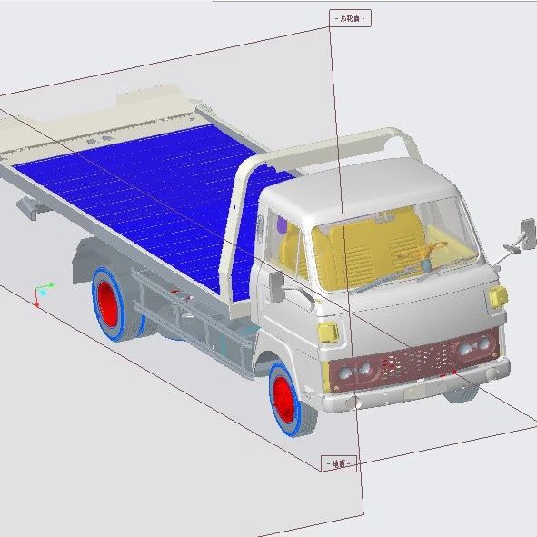 【工程机械】全落地式清障车3D数模图纸 cero2.0