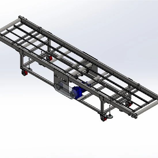 【工程机械】装载输送机结构3D图纸 Solidworks设计 附STEP