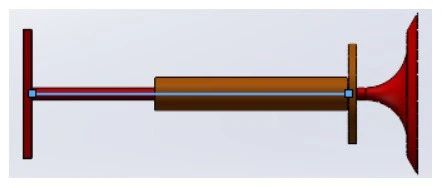 solidworks之真实弹簧仿真模拟（图纸案例007期）