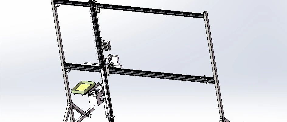 【工程机械】小型堆垛机3D模型图纸 Solidworks设计