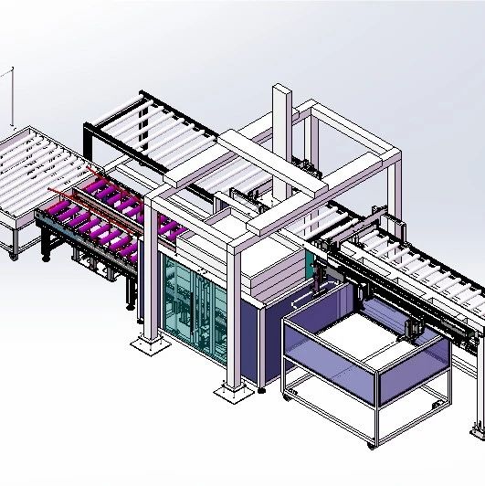 【工程机械】传动对组系统3D数模图纸 Solidworks设计