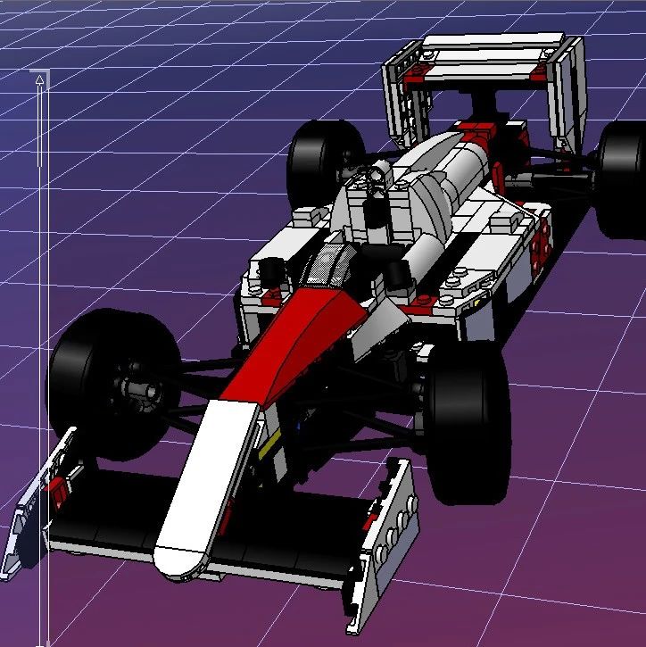 【卡丁赛车】10330迈凯F1赛车拼装模型3D图纸 STP格式