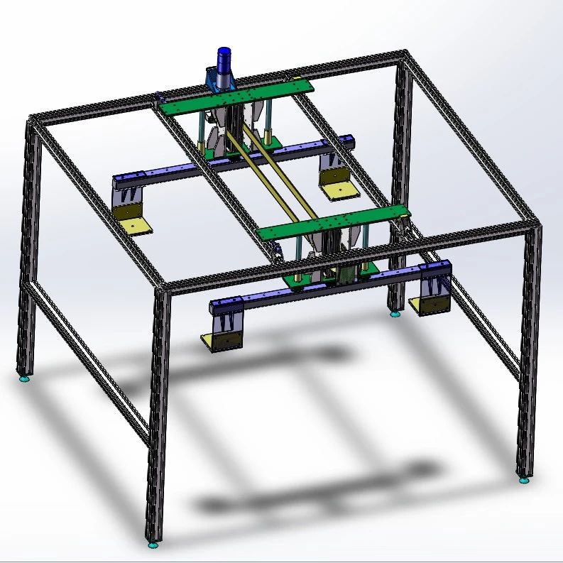 【非标数模】顶升装置3D数模图纸 Solidworks设计