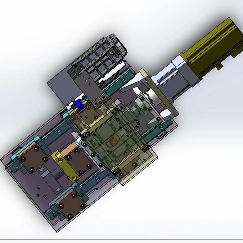 【非标数模】凸轮移载机构移栽机构3D图纸 Solidworks设计 附STEP