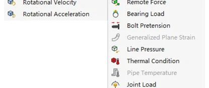 干货 | ANSYS Workbench常用载荷类型