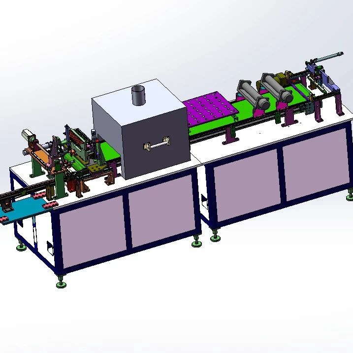 【非标数模】蜂鸣器侧面点胶烘干3D数模图纸 Solidworks设计