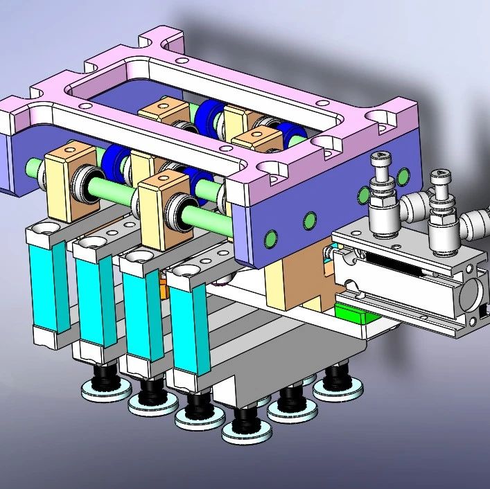 【非标数模】变位机构等距机构3D数模图纸 Solidworks设计