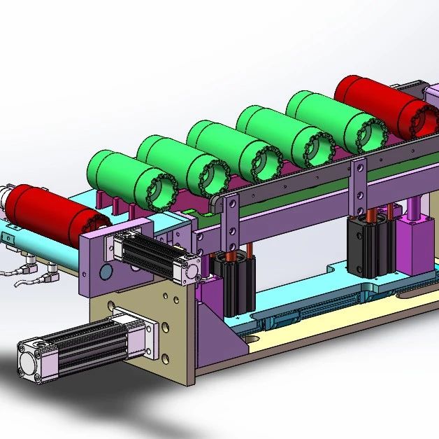 【非标数模】上料机构3D图纸 Solidworks设计