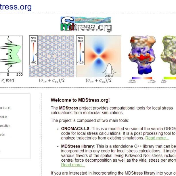 Gromacs如何计算应力