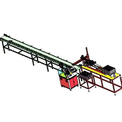 【非标数模】手机屏幕自动贴膜检测生产线3D数模图纸 Solidworks17设计