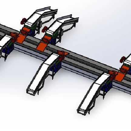 【工程机械】Packaging line包装线3D数模图纸 STEP格式