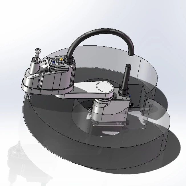 【机器人】埃斯顿ER3-400-SR机器人3D数模图纸 Solidworks18设计