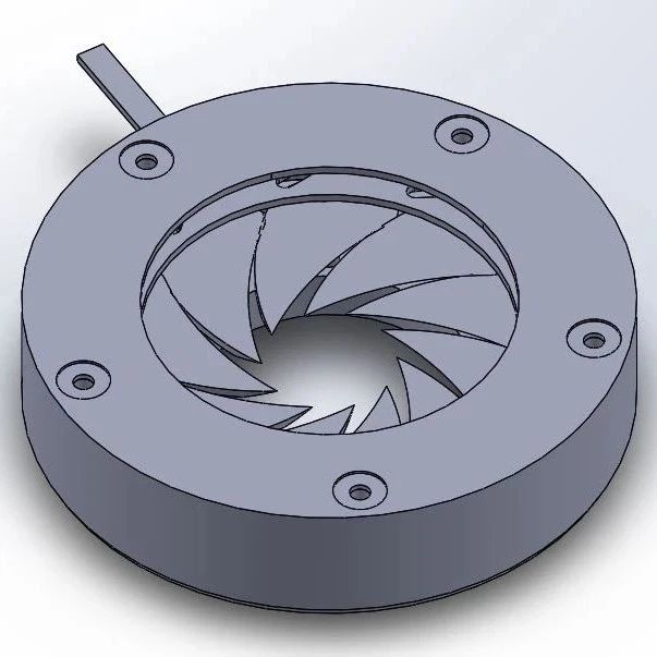 【精巧机构】mechanical-iris-9机械虹膜结构3D图纸 Solidworks设计