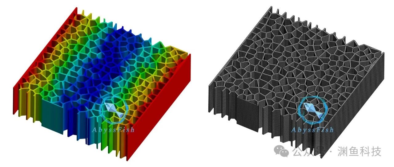 ANSYS Workbench蜂窝板泰森多边形Voronoi结构建模