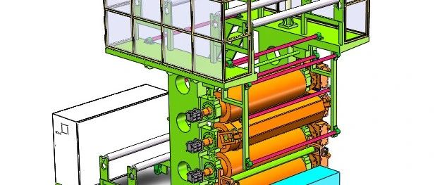 【非标数模】大型压膜包装机3D数模图纸 Solidworks18设计