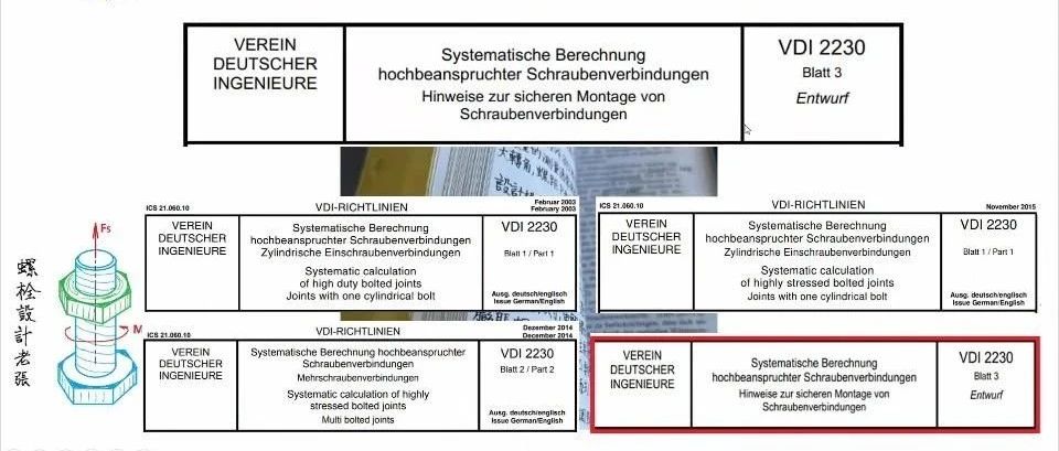 打通螺栓联结计算最后一公里！德国VDI2230-3标准专家解读