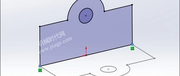 SolidWorks如何创建和定向派生草图？