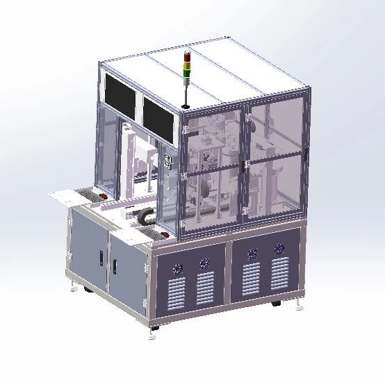 【非标数模】汽车零配件压装机3D数模图纸 Solidworks22设计