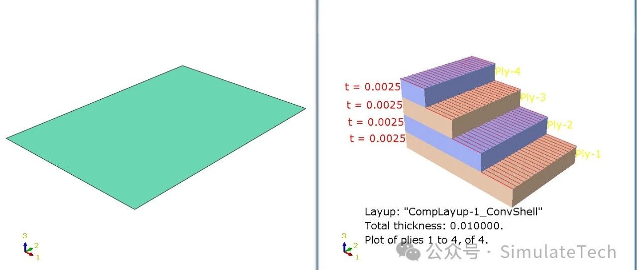 Abaqus 复合材料(2) – 常规壳复合材料建模过程