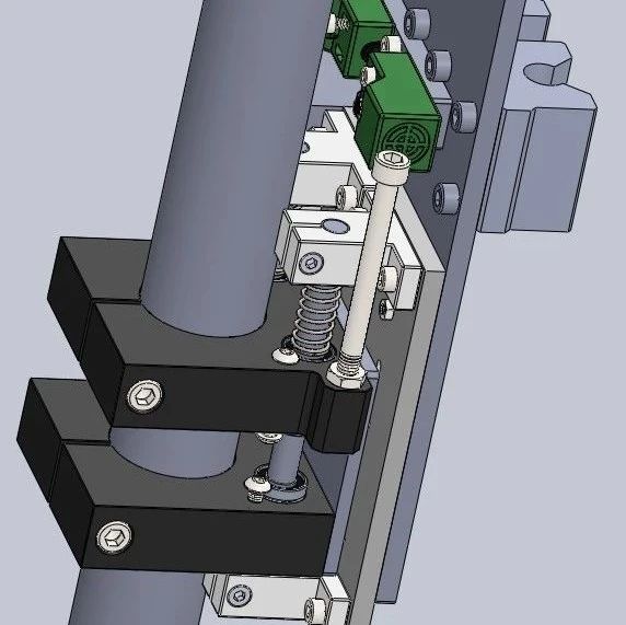 【工程机械】数控等离子floating-head头结构3D图纸 Solidworks设计