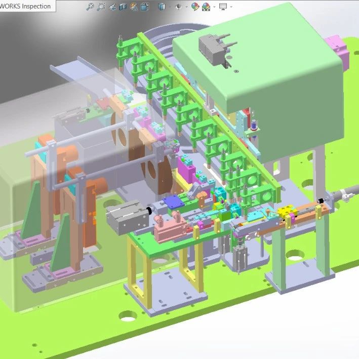 【非标数模】平行传输机3D数模图纸 Solidworks22设计