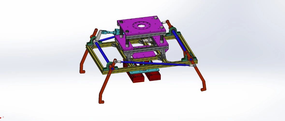 【工程机械】机器人夹具3D图纸 Solidworks设计