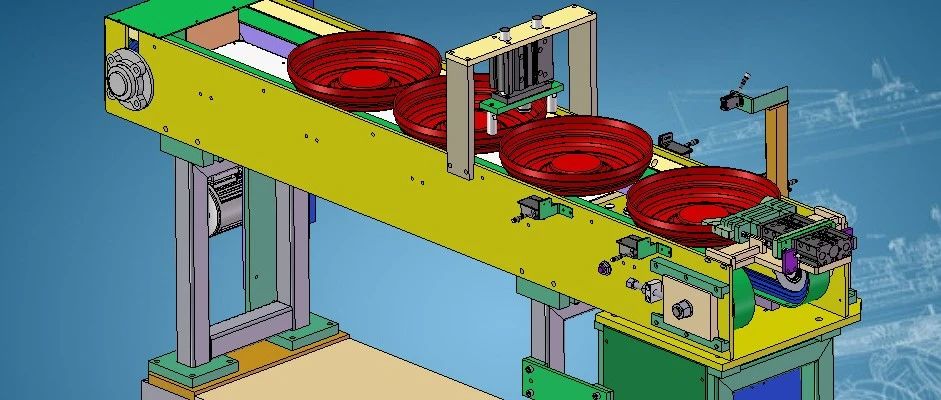 【非标数模】装载输送机3D数模图纸 Solidworks设计