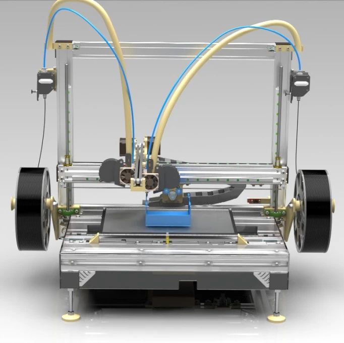 【工程机械】3D printer Duet 3D打印机模型3D图纸 UG设计