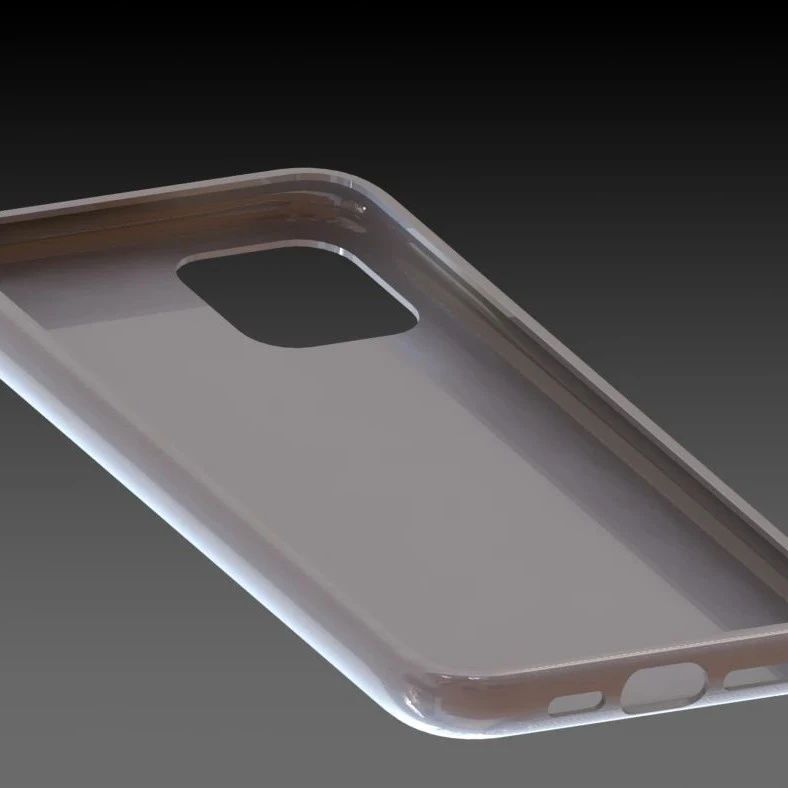 【生活艺术】iPhone 11 Pro圆角手机壳3D数模图纸 Solidworks设计