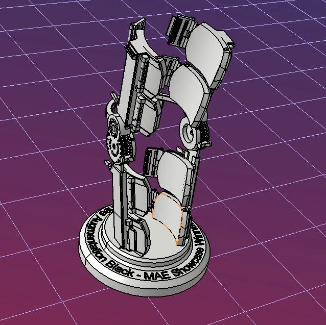 【工程机械】knee brace护膝机械结构3D图纸 STEP格式