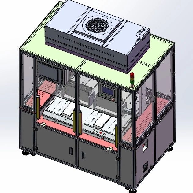 【非标数模】Appearance testing equipment注塑件外观检测设备3D图纸