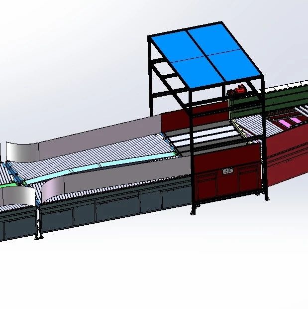 【非标数模】单件分离结构组装3D数模图纸 Solidworks设计