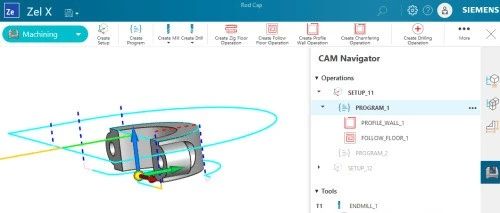 西门子的云战略：Zel X 确实内置有 NX CAD 和 CAM”