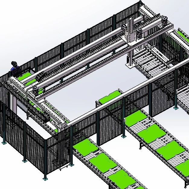 【非标数模】家具包装线3D数模图纸 x_t格式