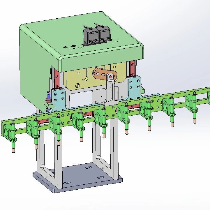 【非标数模】USB3.1-移位机构3D数模图纸 Solidworks设计