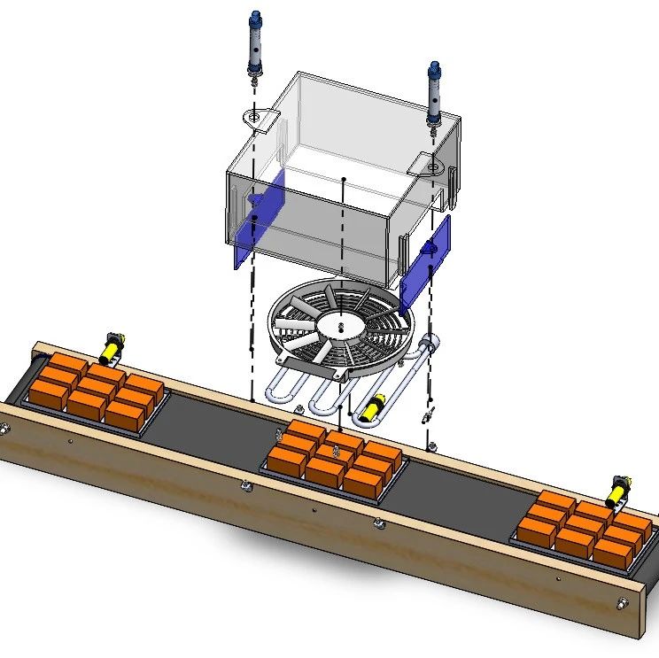 【工程机械】Continuous Heating System连续加热系统3D数模图纸