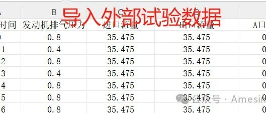 Amesim导入外部试验数据方法