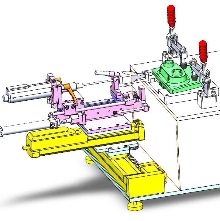 【非标数模】台式螺丝拧紧机器3D数模图纸 Solidworks22设计