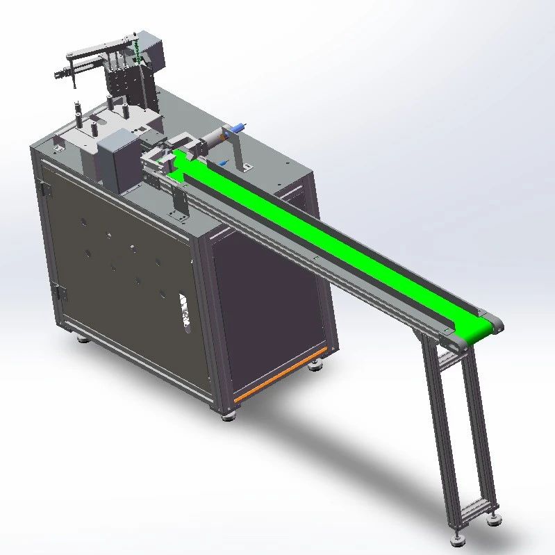 【农业机械】柿子削皮去皮剥皮机3D数模图纸 Solidworks22设计