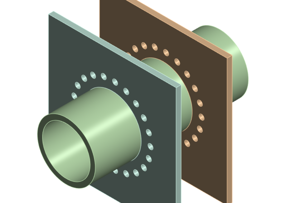 ANSYS Workbench中批量建立螺栓的方法+批量建立弹簧的方法的图1