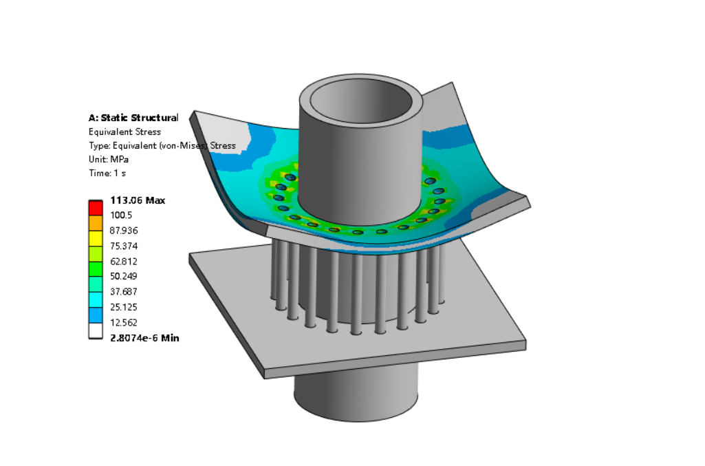 ANSYS Workbench中批量建立螺栓的方法+批量建立弹簧的方法的图10