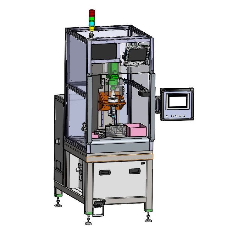 【非标数模】轴承压装机3D数模图纸 Solidworks20设计