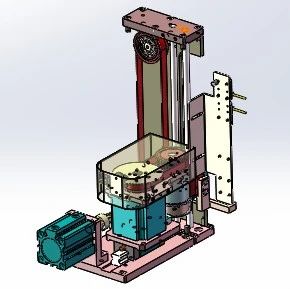 【非标数模】载流片自动压合焊接设备3D数模图纸 Solidworks17设计