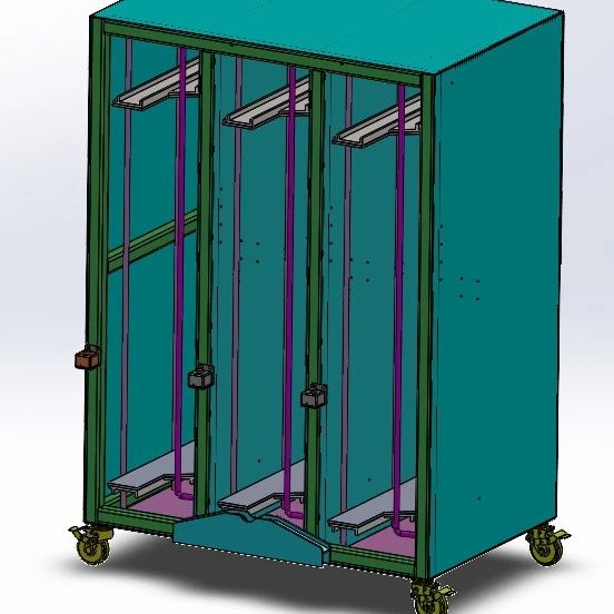 【工程机械】发泡压缩工作站3D数模图纸 Solidworks16设计