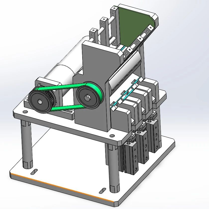 【非标数模】造影软端管上料3D数模图纸 Solidworks23设计