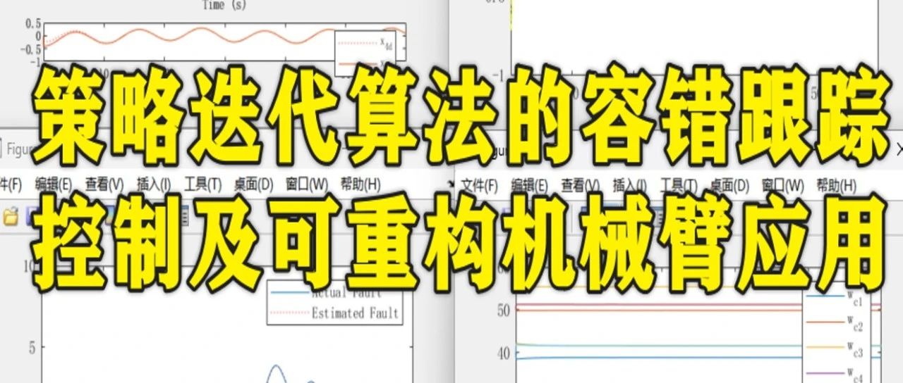 2-269基于matlab策略迭代算法的容错跟踪控制及其在可重构机械臂中的应用