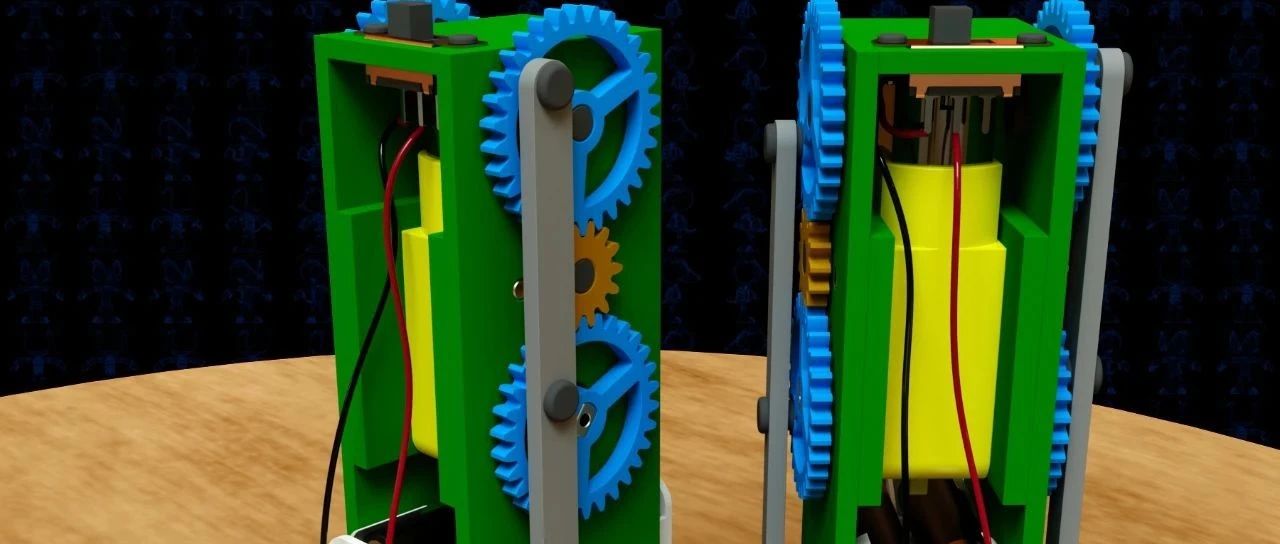 【机器人】mini walking robot微型步行机器人3D数模图纸 Solidworks设计