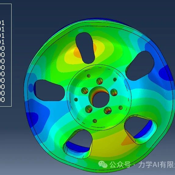 abaqus模拟汽车轮毂项目报告